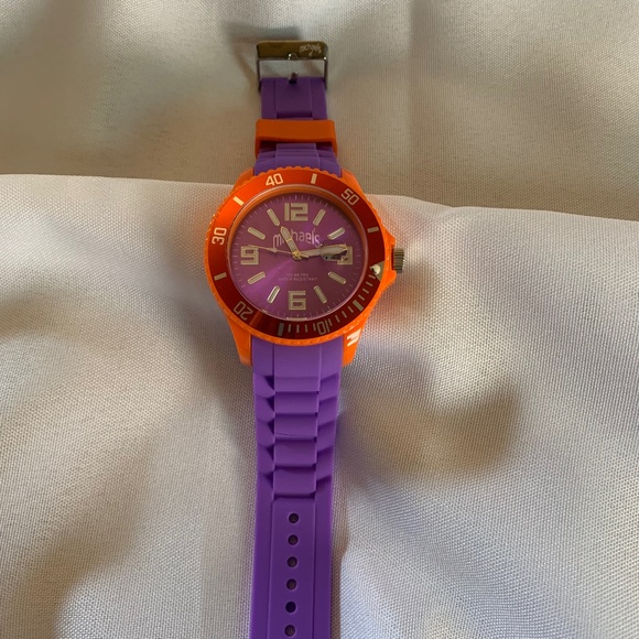 Michael’s Swimwear Other - 🎉HOST PICK🎉. NWOT Michael’s Swim & Dive Watch in Purple & Orange!